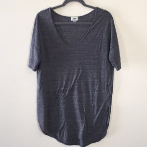Gray Tunic T-shirt Old Navy